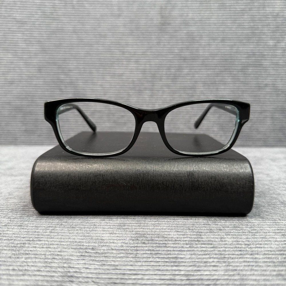 Michael Kors Ravenna MK8001‎ Black Blue Rectangular Eyeglasses Frames 53-18-140